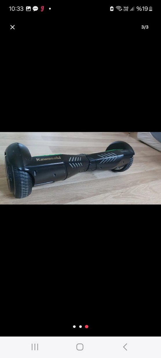 Kawasaki Çocuk Kaykay Scooter Yeşil - Görsel 3