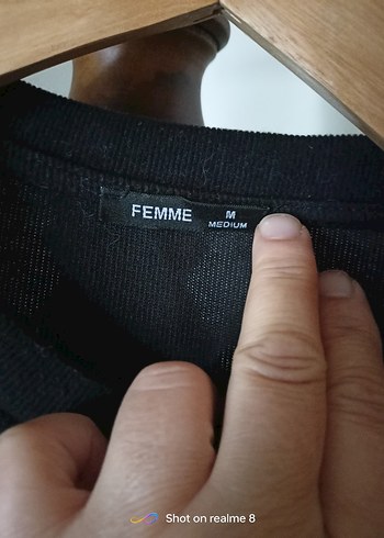 Siyah triko bayan pantalon takım şahane - Görsel 6