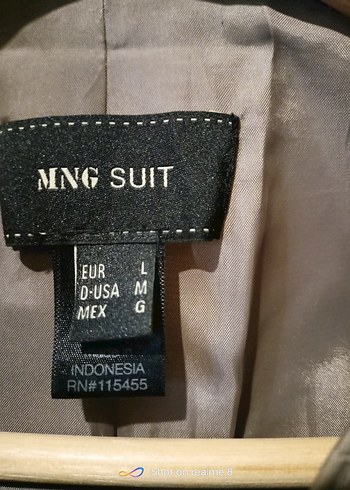 Düğmeli Bej Kadın Trençkot - Görsel 11