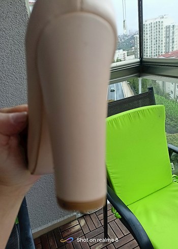 Bej Kadın Stiletto Topuklu Ayakkabı - Görsel 6