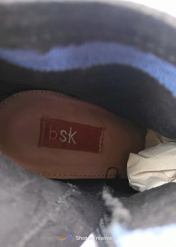 Bershka 37 numara nubuk siyah bayan şahane bot yeni - Görsel 15