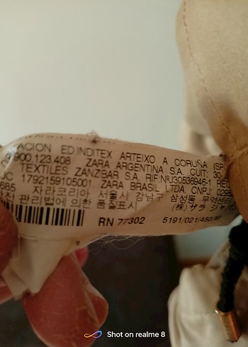 Bej Kadın Keten Düğmeli Ceket - Görsel 7