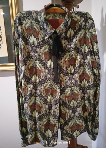 Bohem Çok Renkli Kadın emprime her şeyle kullanım sıklığı sergil - Görsel 8