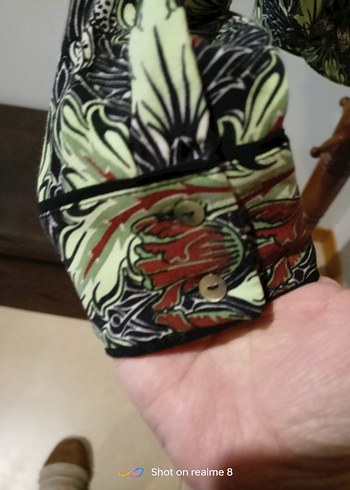 Bohem Çok Renkli Kadın emprime her şeyle kullanım sıklığı sergil - Görsel 2