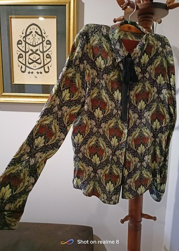 Bohem Çok Renkli Kadın emprime her şeyle kullanım sıklığı sergil - Görsel 7