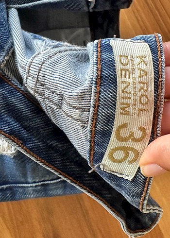Diğer Kadın straight jean pantolon