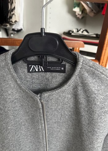 Zara Zara gri bomber ceket