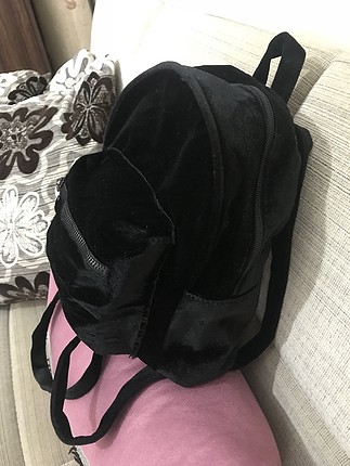 Diğer Siyah kadife çanta