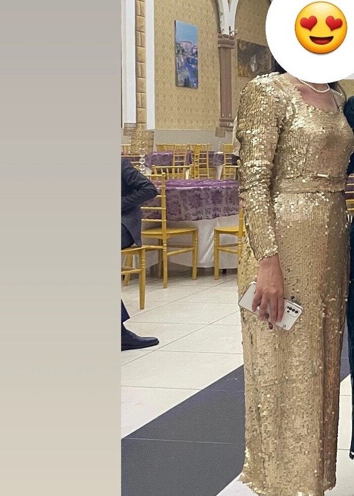 Payetli abiye - Görsel 2