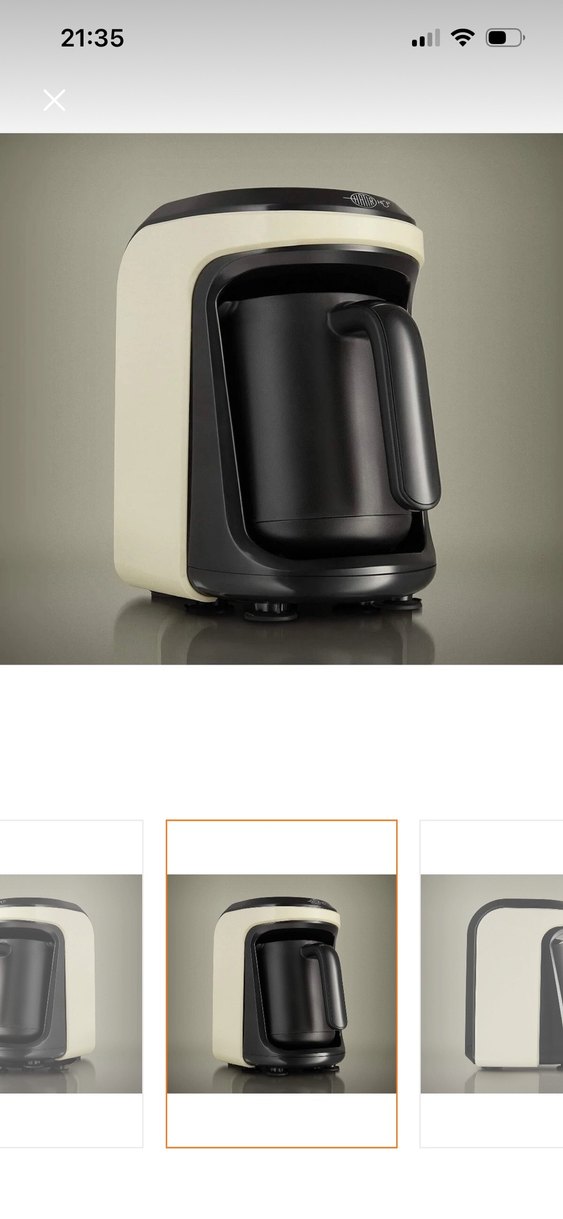 Karaca Hatır Hüps Sütlü Türk Kahve Makinesi beyaz - Görsel 4