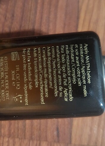  Beden Renk Estee Lauder Advanced Night Repair Serum 30 ML