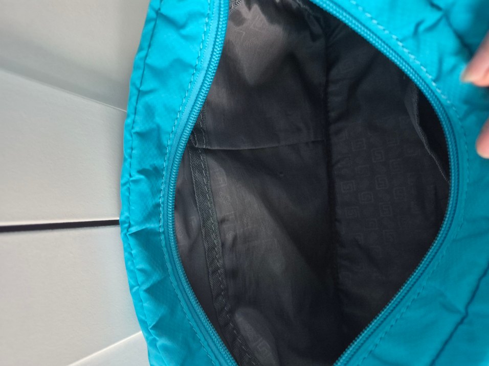 Turkuaz Kadın Fermuarlı Spor Çapraz Çanta - Görsel 5