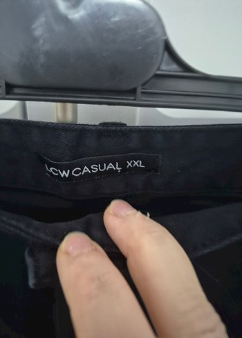 lacivert  Kemerli Mini Denim Etek - Görsel 5