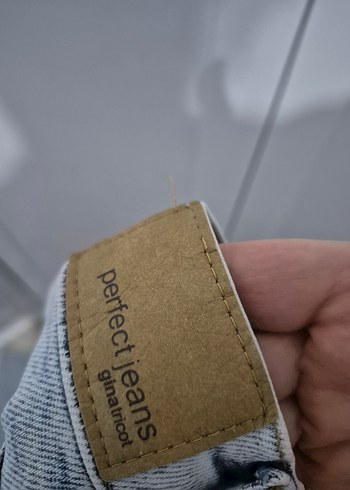 mavi Kadın Denim Midi Boy Rahat Kesim Jean - Görsel 6