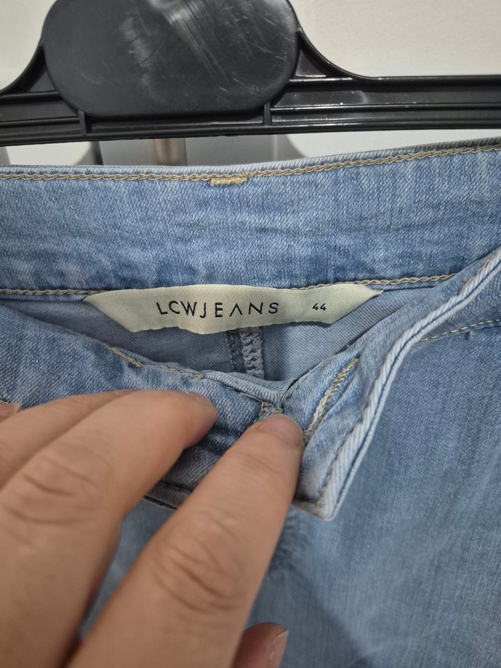 Mavi Denim Midi Etek - Görsel 3