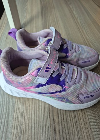 Kız Çocuk Mor  Spor Ayakkabı - Görsel 2