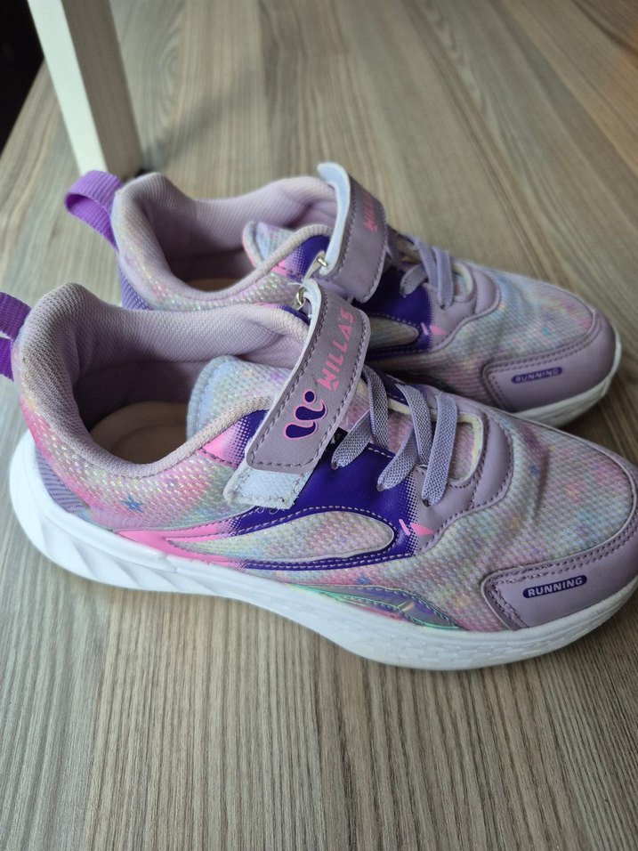 Kız Çocuk Mor  Spor Ayakkabı - Görsel 2