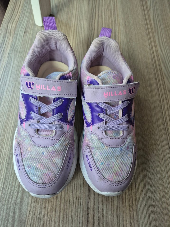 Kız Çocuk Mor  Spor Ayakkabı - Görsel 3