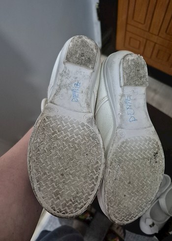 Kız Çocuk Beyaz  Babet Ayakkabı - Görsel 4