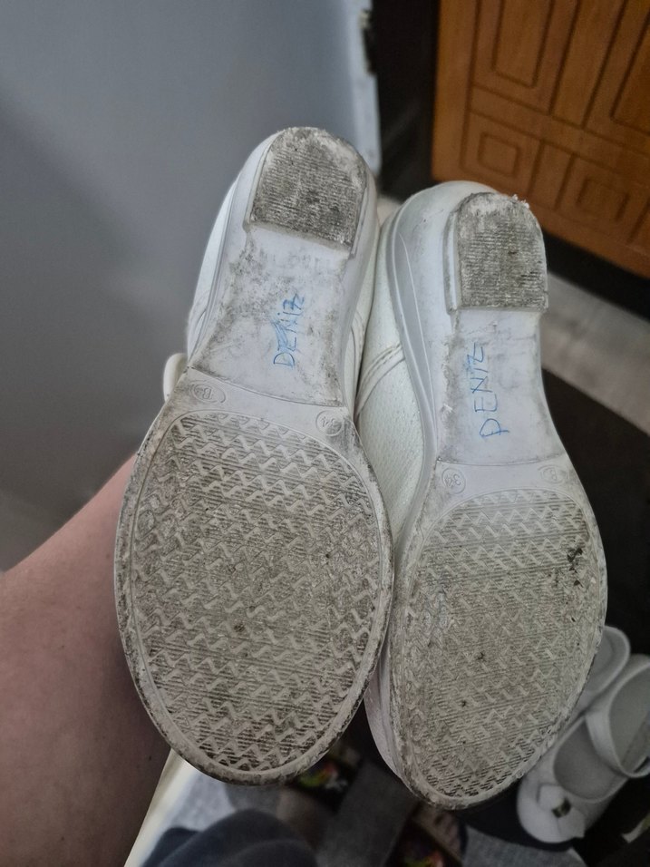 Kız Çocuk Beyaz  Babet Ayakkabı - Görsel 4