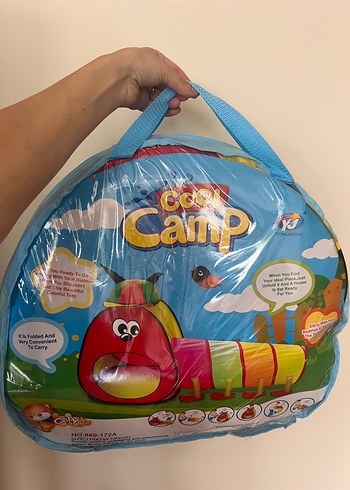 Cool Club Çok Renkli Çocuk çadırı- Katlanabilir