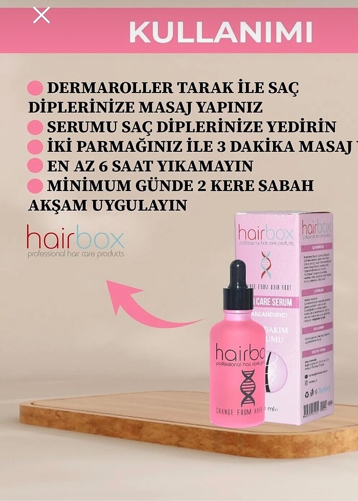 Saç serumu - Görsel 2