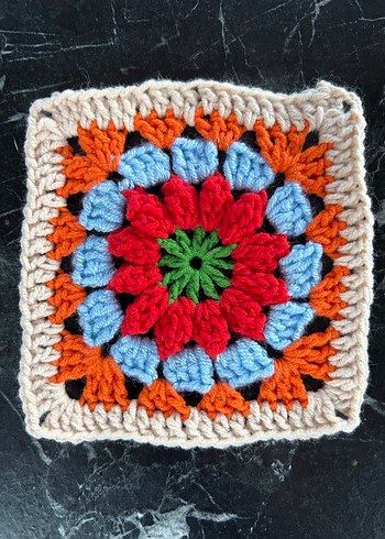 Renkli Bohem Örgü Motifleri - Görsel 3