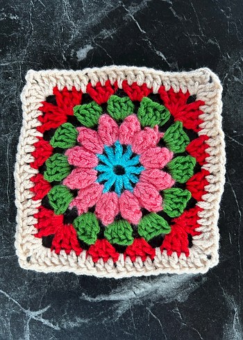 Renkli Bohem Örgü Motifleri - Görsel 4