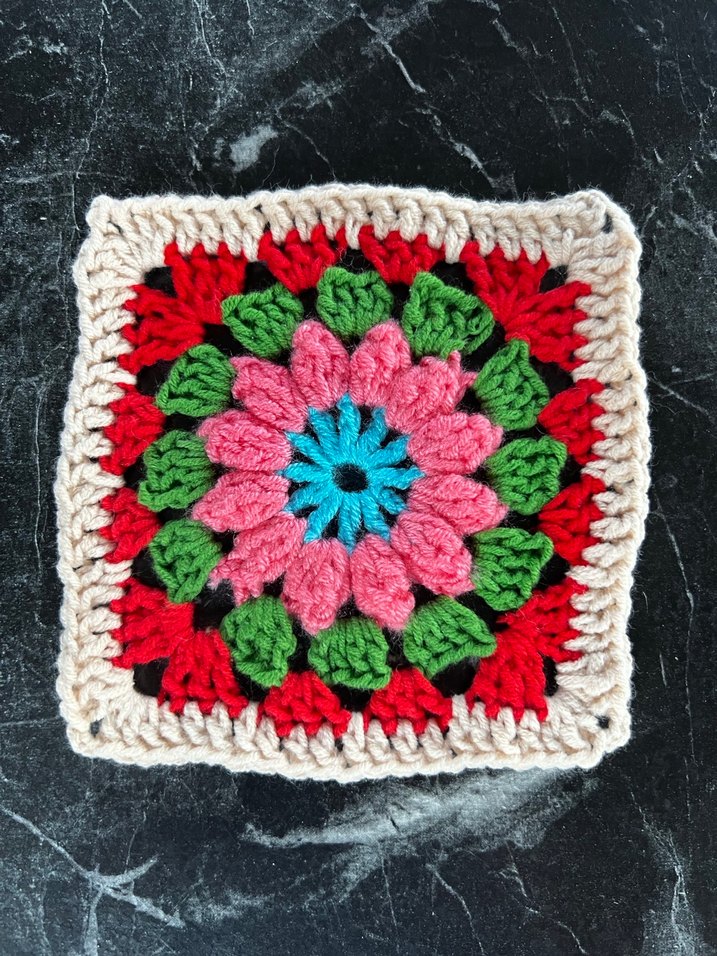 Renkli Bohem Örgü Motifleri - Görsel 4