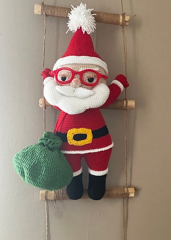 Merdivenli Noel Baba Bebek - Görsel 2