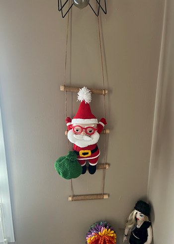 Merdivenli Noel Baba Bebek - Görsel 3