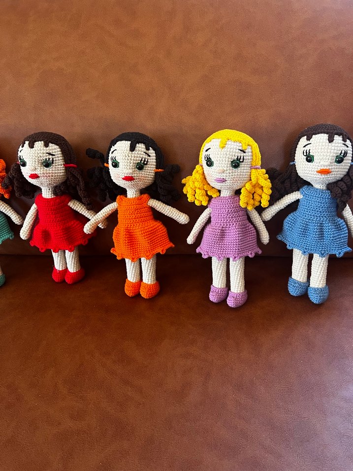 Amigurumi bebek - Görsel 5