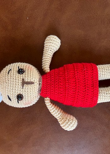 Renkli Örgü amigurumi tavşan - Görsel 4