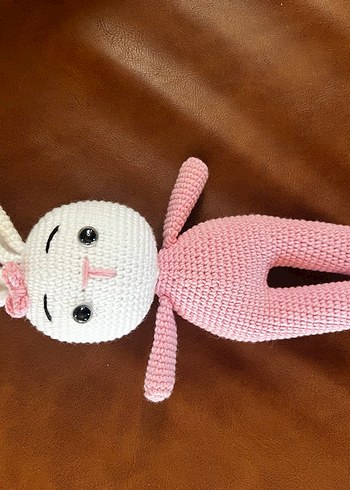 Renkli Örgü amigurumi tavşan - Görsel 3