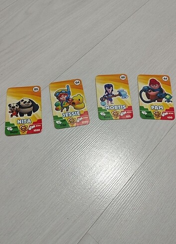Brawl Stars Oyuncu Kartları