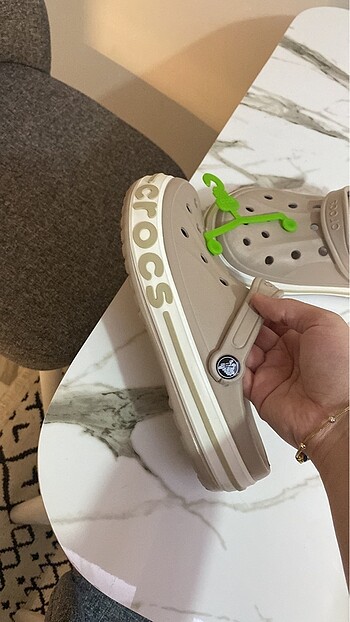 39 Beden camel Renk Crocs terlik