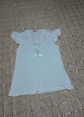 m Beden beyaz Renk Lohusa pijama takımı