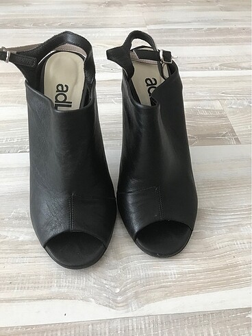 36 Beden siyah Renk Adl topuklu ayakkabı