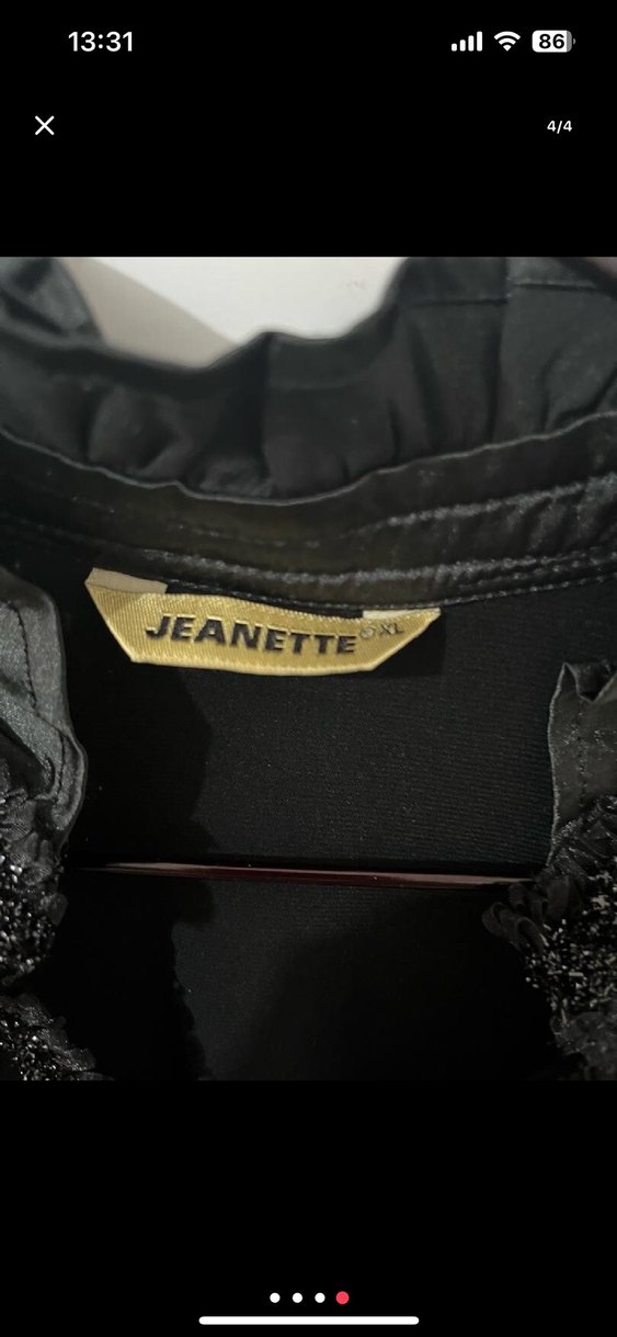 Yüksek Yakalı Siyah Gotik Midi Elbise - Görsel 4