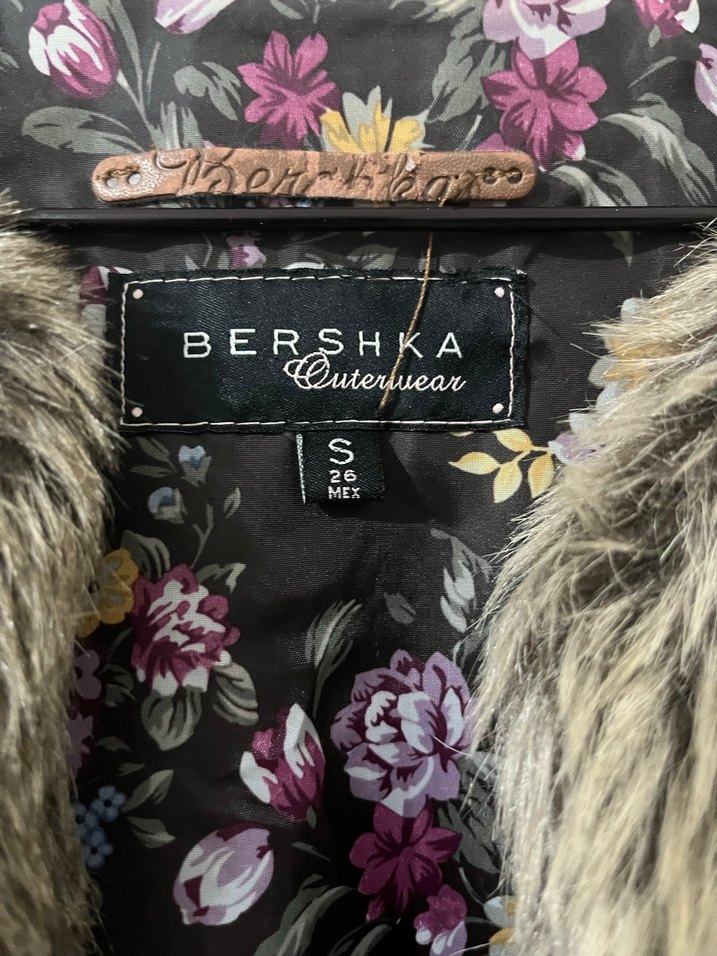 Kahverengi Kürk Detaylı Bohem Yelek - Görsel 4