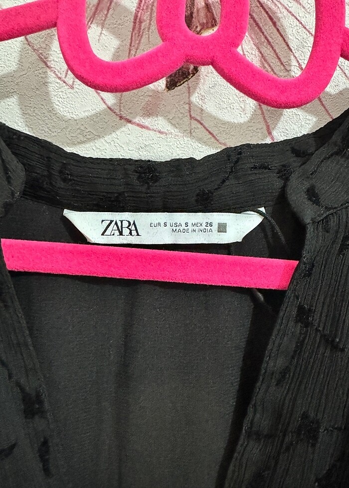 Zara Marka Şık Mini Elbise - Görsel 2