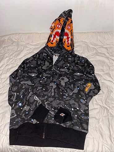 bape tiger space hoodie