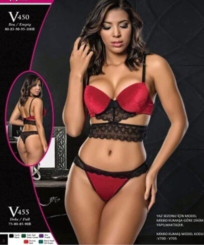 Venüs İç Çamaşır Takımı 2'li
