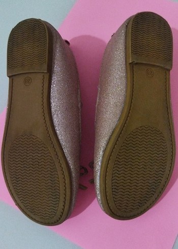 LCW Pembe simli Kız çocuk Babet Ayakkabı - Görsel 7