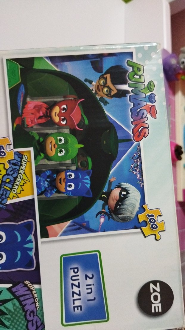 PJ Masks 2'si 1 Arada Çocuk Puzzle - Görsel 2