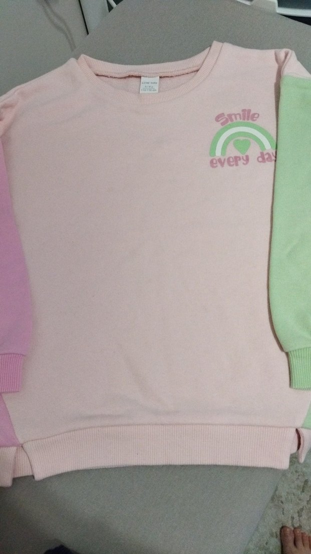 LCW kız çocuk 5 6 yaş sweatshirt ve tayt - Görsel 2