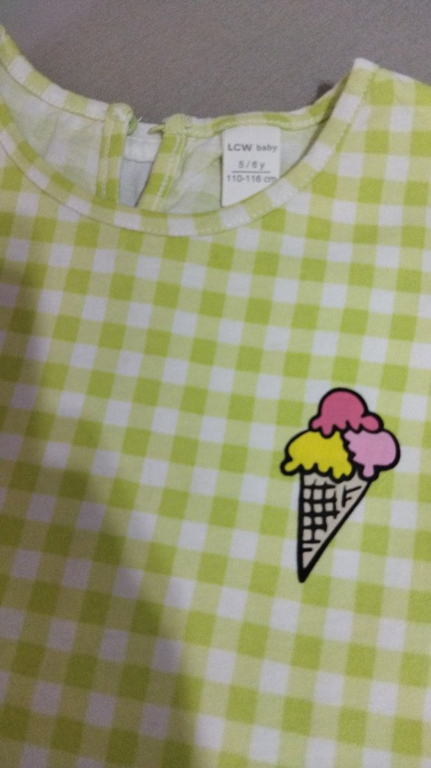 LCW Kız Çocuk 2 li Tişört - Görsel 5