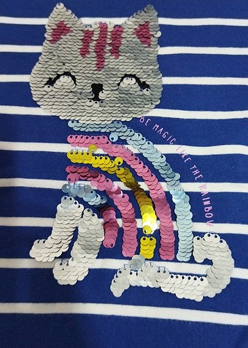 LCW Kız Çocuk Tişört 2li uzun kollu - Görsel 3