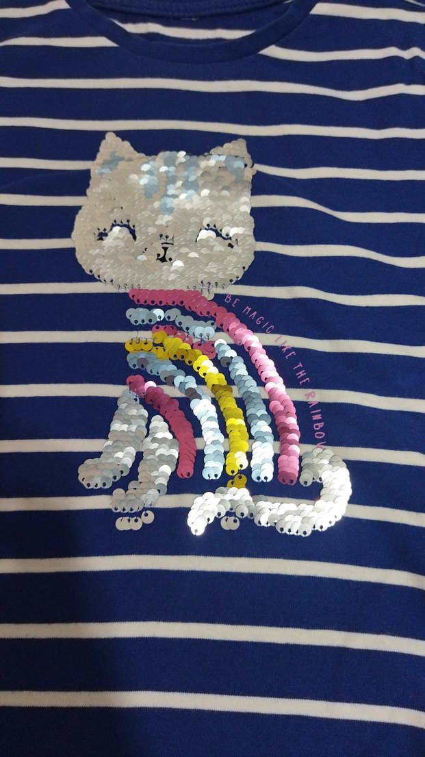 LCW Kız Çocuk Tişört 2li uzun kollu - Görsel 4