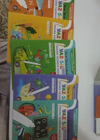 Beden Yaz-Sil Serisi Okuma Yazmaya Hazırlık Kitap Seti
